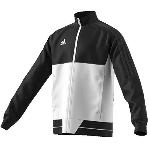 adidas Tiro 17 PES Jacket Chaqueta, niños, Negro/Blanco, 140