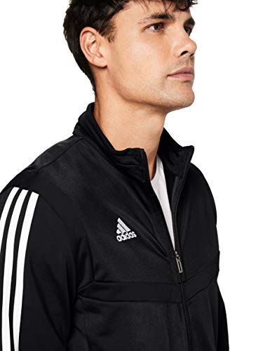 adidas Tiro 19 Polyester Jacke Chaqueta Deportiva, Hombre, Black/White, M