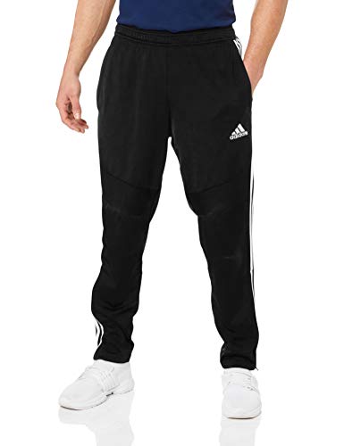 Adidas Tiro 19 Polyestere Hose Pantalones Deportivos, Hombre, Negro (Black/White), L Adidas Tiro 19 Polyestere Hose Pantalones Deportivos, Hombre, Negro (Black/White), L