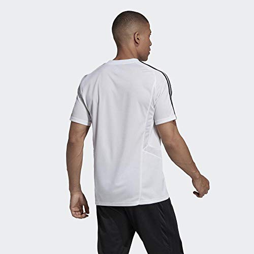 adidas Tiro 19 Training Jersey, Hombre, Blanco (White/Black), L adidas Tiro 19 Training Jersey, Hombre, Blanco (White/Black), L
