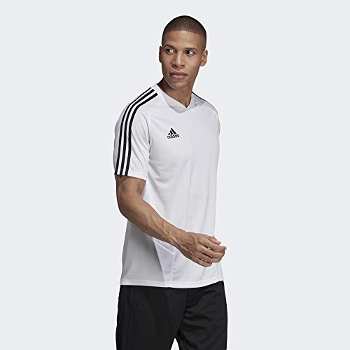 adidas Tiro 19 Training Jersey, Hombre, Blanco (White/Black), L