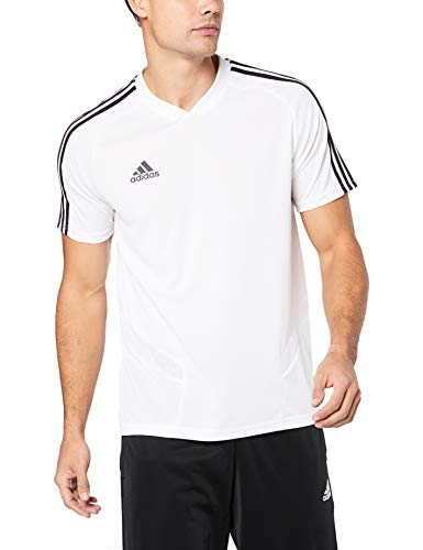 adidas Tiro 19 Training Jersey, Hombre, Blanco (White/Black), L