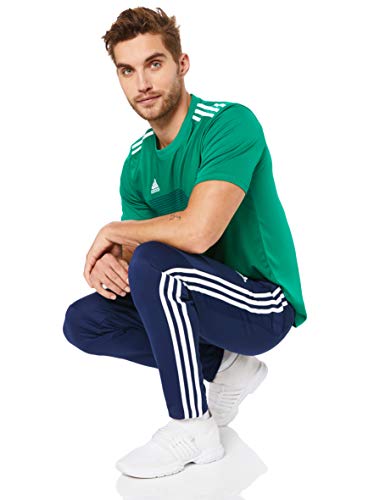 Adidas Tiro 19 Training Pnt Pantalones Deportivos, Hombre, Azul (Dark Blue/White), L Adidas Tiro 19 Training Pnt Pantalones Deportivos, Hombre, Azul (Dark Blue/White), L