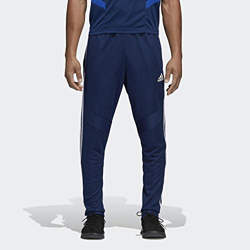 Adidas Tiro 19 Training Pnt Pantalones Deportivos, Hombre, Azul (Dark Blue/White), XL Adidas Tiro 19 Training Pnt Pantalones Deportivos, Hombre, Azul (Dark Blue/White), XL