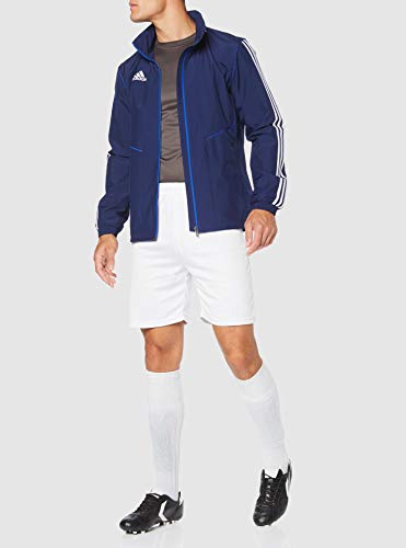 adidas TIRO19 AW JKT Chaqueta de Deporte, Hombre, Dark Blue/White, M adidas TIRO19 AW JKT Chaqueta de Deporte, Hombre, Dark Blue/White, M