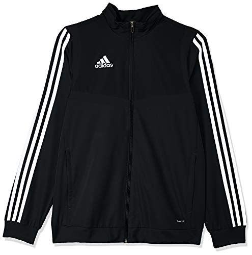 adidas TIRO19 PRE JKTY Chaqueta de Deporte, Unisex niños, Black/White, 7-8Y