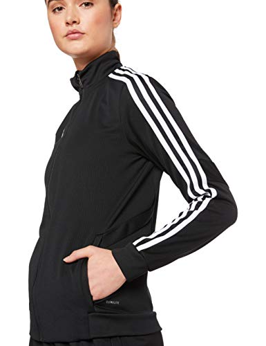 adidas TIRO19 TR JKTW Chaqueta de Deporte, Mujer, Black/Black/White, L