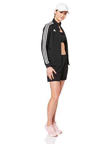 adidas TIRO19 TR JKTW Chaqueta de Deporte, Mujer, Black/Black/White, L