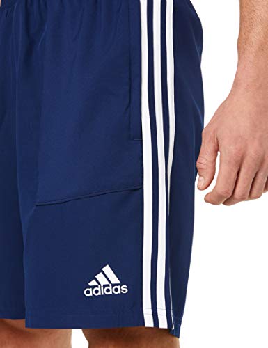 adidas TIRO19 WOV SHO Pantalón Corto, Hombre, Azul (Dark Blue/White), L