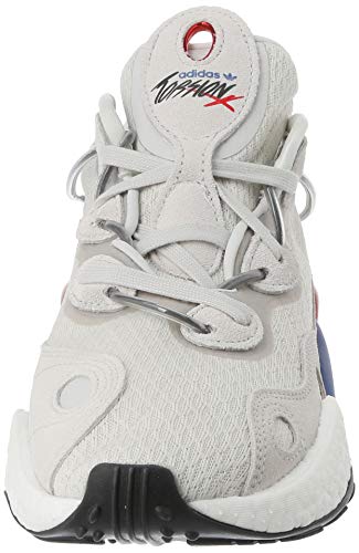 adidas Torsion X, Zapatillas de Gimnasio Hombre, Crystal White/Grey One F17/Scarlet, 42 EU adidas Torsion X, Zapatillas de Gimnasio Hombre, Crystal White/Grey One F17/Scarlet, 42 EU