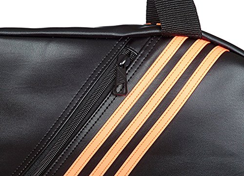 adidas Training 2in1 Bag Bolsa de Deporte, Unisex, Negro/Naranja, Talla única