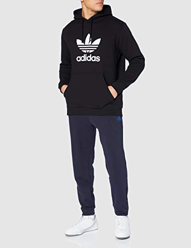 adidas Trefoil Hoodie Sweatshirt, Hombre, Black, S