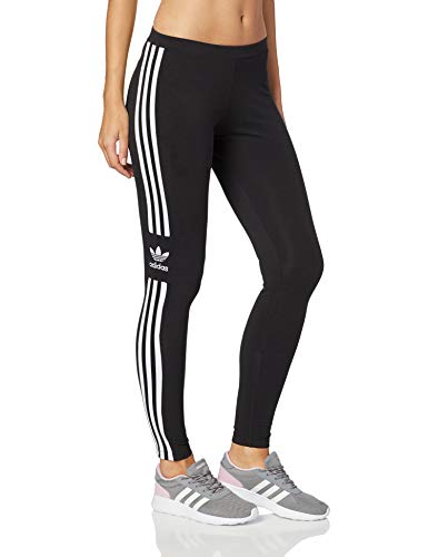 adidas Trefoil - Mallas para Mujer, Negro, 36