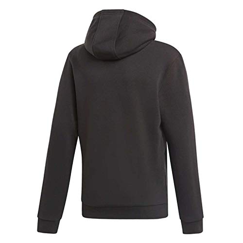 adidas Trefoil Sweatshirt Hoodie Sudadera, Unisex Infantil, Negro (Black/White), 152 adidas Trefoil Sweatshirt Hoodie Sudadera, Unisex Infantil, Negro (Black/White), 152