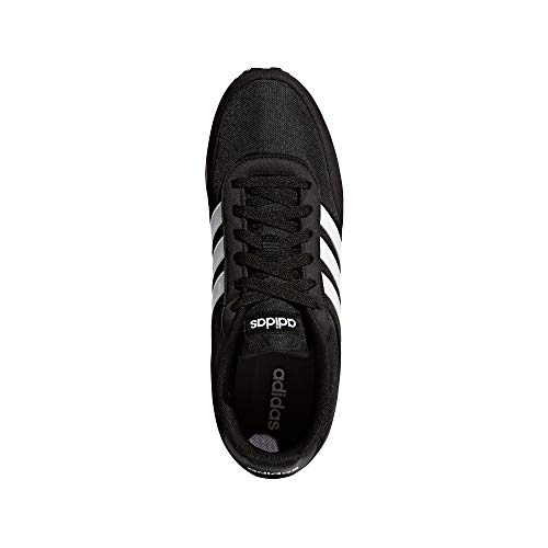 ADIDAS V Racer 2.0 Bc0106, Zapatillas para Hombre, Negro (Core Black/Solar Red/Footwear White), 44 EU