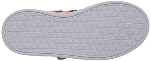 adidas VL Court 2.0 CMF C, Zapatillas de Gimnasio Unisex Niños, Team Royal Blue/Signal Coral/Core Black, 34 EU