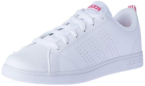 adidas Vs Advantage Cl K, Zapatillas de Deporte Unisex Niños, Blanco (Ftwbla/Ftwbla/Supros), 30.5 EU