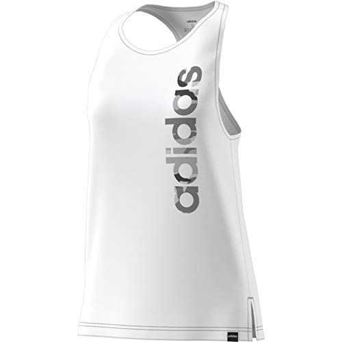 adidas W Boxed Camo Tk Camiseta sin Mangas, Mujer, White/Black, M adidas W Boxed Camo Tk Camiseta sin Mangas, Mujer, White/Black, M