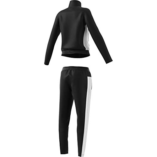 adidas W TS Teamsports Chándal, Mujer, Black/Black, M adidas W TS Teamsports Chándal, Mujer, Black/Black, M