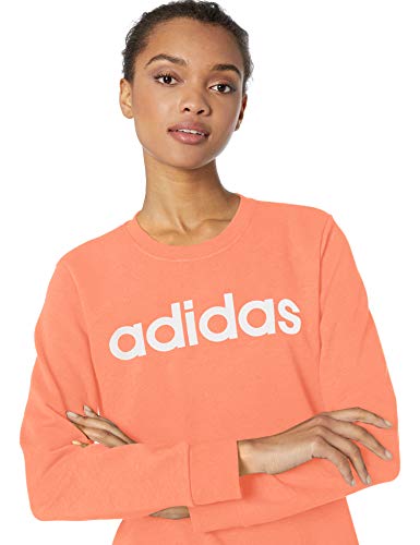 adidas Women's Essentials Linear Sweatshirt adidas Women's Essentials Linear Sweatshirt