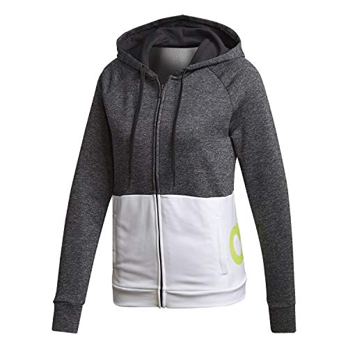 adidas WTS Lin FT Chándal, Mujer, Gris, M adidas WTS Lin FT Chándal, Mujer, Gris, M