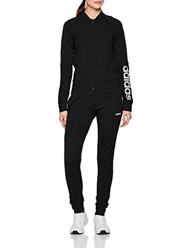 adidas WTS New CO Mark Chándal, Mujer, Black/Black/White, XL adidas WTS New CO Mark Chándal, Mujer, Black/Black/White, XL