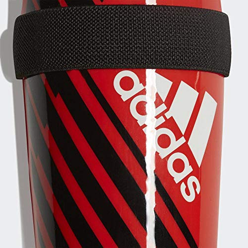 adidas X Club Espinilleras, Unisex Adulto, Active Red/Black/Off White, S