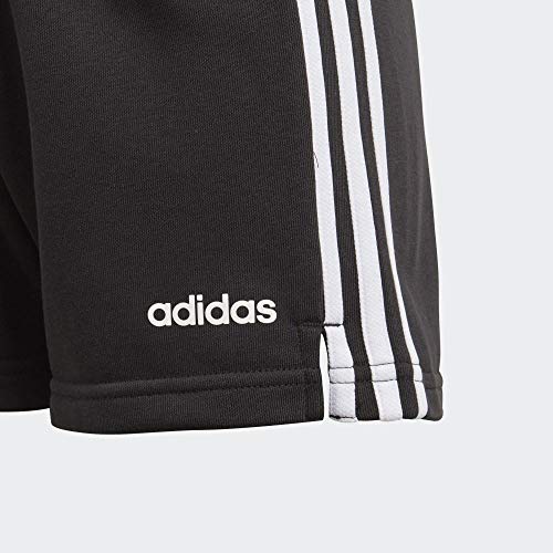 adidas YG E 3S Short Pantalones Cortos de Deporte, Niñas, Black/White, 4-5Y