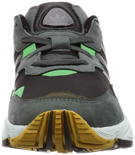 adidas Yung-96, Zapatillas de Gimnasia Hombre, Negro (Core Black/Legend Ivy/Raw Ochre Core Black/Legend Ivy/Raw Ochre), 43 1/3 EU