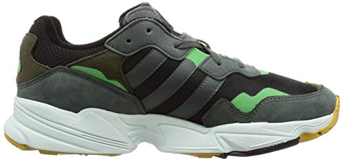 adidas Yung-96, Zapatillas de Gimnasia Hombre, Negro (Core Black/Legend Ivy/Raw Ochre Core Black/Legend Ivy/Raw Ochre), 43 1/3 EU