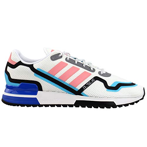 adidas Zx 750 Hd Zapatillas de correr para hombre Fv2872, Blanco (Blanco/Rosa brillante/Negro), 43 EU