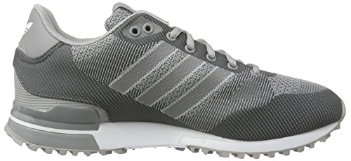 adidas ZX 750 WV, Zapatillas de Deporte para Hombre, Gris/Blanco (Grpumg/Grpuch/Ftwbla), 38 2/3 EU