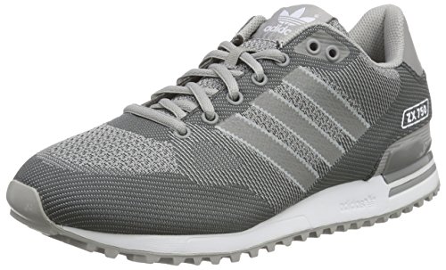 adidas ZX 750 WV, Zapatillas de Deporte para Hombre, Gris/Blanco (Grpumg/Grpuch/Ftwbla), 38 2/3 EU