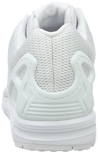 adidas Zx Flux, Zapatillas de Entrenamiento Hombre, Blanco (Ftwwht/Ftwwht/Clgrey), 45 1/3 EU