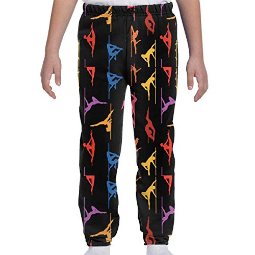 Adolescentes Niños Niñas Pantalones de chándal Pantalones Deportivos Deportivos o Loungewear de Fondo, Pole Dance Adolescentes Niños Niñas Pantalones de chándal Pantalones Deportivos Deportivos o Loungewear de Fondo, Pole Dance
