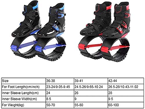 Adolescentes Niños Niñas Zapatos de Salto Zapatos de Rebote Botas para Correr antigravedad Zapatos de Salto Saltos de Fitness-UNA_30~32 Well