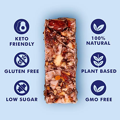 Adonis Low Sugar Nut Bar - Barritas de Coco Crujiente Sabor a Vainillia | 100% Natural, Baja en Carbohidratos, Sin Gluten, Vegano, Paleo, Keto (16)