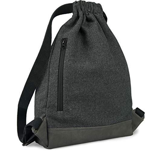 Adore June Daypack Bob Moderno Mochila con Cordón para Deportes, Viajes y Ciudad, Bolsa de Gimnasia para Mujeres y Hombres con Bolsillo Interior y Bolsa de Seguridad con Cremallera, Antracita Adore June Daypack Bob Moderno Mochila con Cordón para Deportes, Viajes y Ciudad, Bolsa de Gimnasia para Mujeres y Hombres con Bolsillo Interior y Bolsa de Seguridad con Cremallera, Antracita