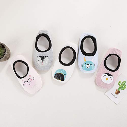 Adorel Calcetines Invisibles Antideslizantes para NiƱas Lote de 5 Gato & Rraposo & Lechuza 2-3 AƱos (TamaƱo del Fabricante M) Adorel Calcetines Invisibles Antideslizantes para NiƱas Lote de 5 Gato & Rraposo & Lechuza 2-3 AƱos (TamaƱo del Fabricante M)
