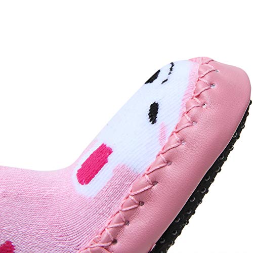 Adorel Calcetines Zapatos Antideslizantes para Bebé 3 Pares Conejito & Oso & Escarabajo 24/25 EU (Tamaño del Fabricante 16)