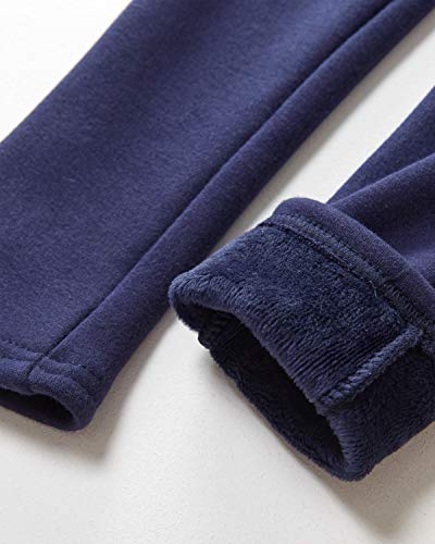 Adorel Leggings Térmicos Algodón Forros para Niñas Azul Marino 9-10 Años (Tamaño del Fabricante 150) Adorel Leggings Térmicos Algodón Forros para Niñas Azul Marino 9-10 Años (Tamaño del Fabricante 150)