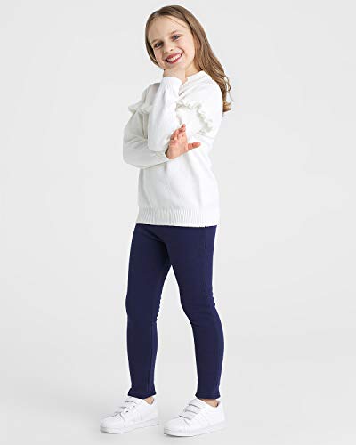 Adorel Leggings Térmicos Algodón Forros para Niñas Azul Marino 9-10 Años (Tamaño del Fabricante 150) Adorel Leggings Térmicos Algodón Forros para Niñas Azul Marino 9-10 Años (Tamaño del Fabricante 150)