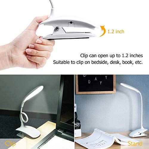 Adoric LED- Lámpara Escritorio con Panel Táctil Lámpara de Lectura Lámpara de Mesa 3 Niveles de Brillo USB Placentera para Los Ojos Adoric LED- Lámpara Escritorio con Panel Táctil Lámpara de Lectura Lámpara de Mesa 3 Niveles de Brillo USB Placentera para Los Ojos
