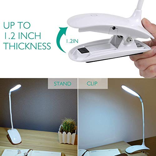 Adoric LED- Lámpara Escritorio con Panel Táctil Lámpara de Lectura Lámpara de Mesa 3 Niveles de Brillo USB Placentera para Los Ojos Adoric LED- Lámpara Escritorio con Panel Táctil Lámpara de Lectura Lámpara de Mesa 3 Niveles de Brillo USB Placentera para Los Ojos