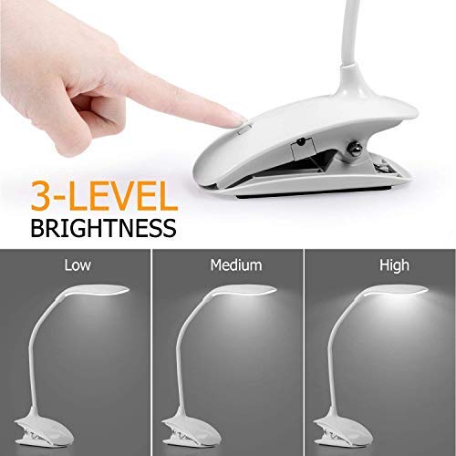 Adoric LED- Lámpara Escritorio con Panel Táctil Lámpara de Lectura Lámpara de Mesa 3 Niveles de Brillo USB Placentera para Los Ojos Adoric LED- Lámpara Escritorio con Panel Táctil Lámpara de Lectura Lámpara de Mesa 3 Niveles de Brillo USB Placentera para Los Ojos