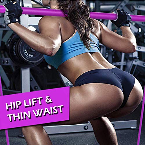 A&DW Pilates Ejercicio Palillo De Tonificación De Fitness Inicio Yoga Gimnasio Body Cuerpo Ejercicios De Resistencia Abdominal Bandas Cuerda del Tirador,Rosado A&DW Pilates Ejercicio Palillo De Tonificación De Fitness Inicio Yoga Gimnasio Body Cuerpo Ejercicios De Resistencia Abdominal Bandas Cuerda del Tirador,Rosado