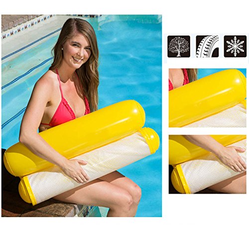Aeebuy - Hamaca Hinchable de Agua para tumbarse en la Cama o en la Playa, para Adultos Aeebuy - Hamaca Hinchable de Agua para tumbarse en la Cama o en la Playa, para Adultos