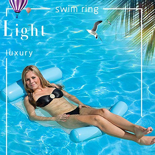 Aeebuy - Hamaca Hinchable de Agua para tumbarse en la Cama o en la Playa, para Adultos Aeebuy - Hamaca Hinchable de Agua para tumbarse en la Cama o en la Playa, para Adultos