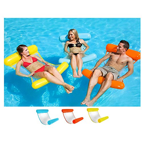 Aeebuy - Hamaca Hinchable de Agua para tumbarse en la Cama o en la Playa, para Adultos Aeebuy - Hamaca Hinchable de Agua para tumbarse en la Cama o en la Playa, para Adultos