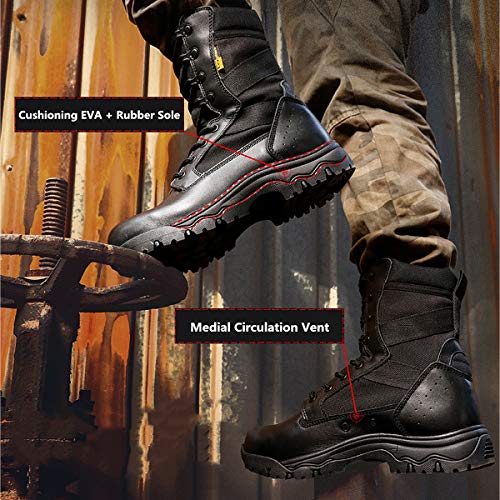 Aegilmcshoes Botas De Combate Táctico del Ejército Transpirable Equipo Militar Zapatos Desierto De Los Hombres De Caza De Alta, El Eje Impermeable Resistente Al Desgaste Táctico Militar,Amarillo,43EU Aegilmcshoes Botas De Combate Táctico del Ejército Transpirable Equipo Militar Zapatos Desierto De Los Hombres De Caza De Alta, El Eje Impermeable Resistente Al Desgaste Táctico Militar,Amarillo,43EU